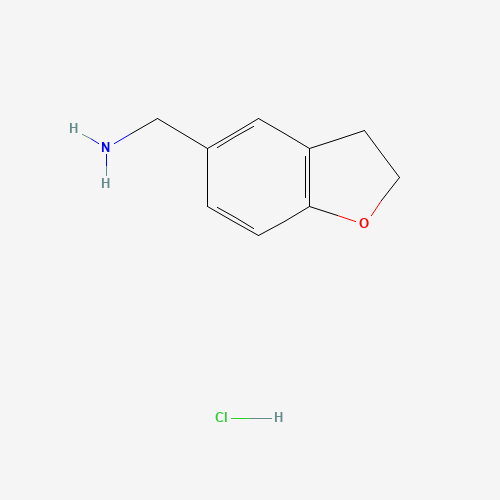 (2,3-Dihydrobenzofuran-5-yl)methanamine hydrochloride
