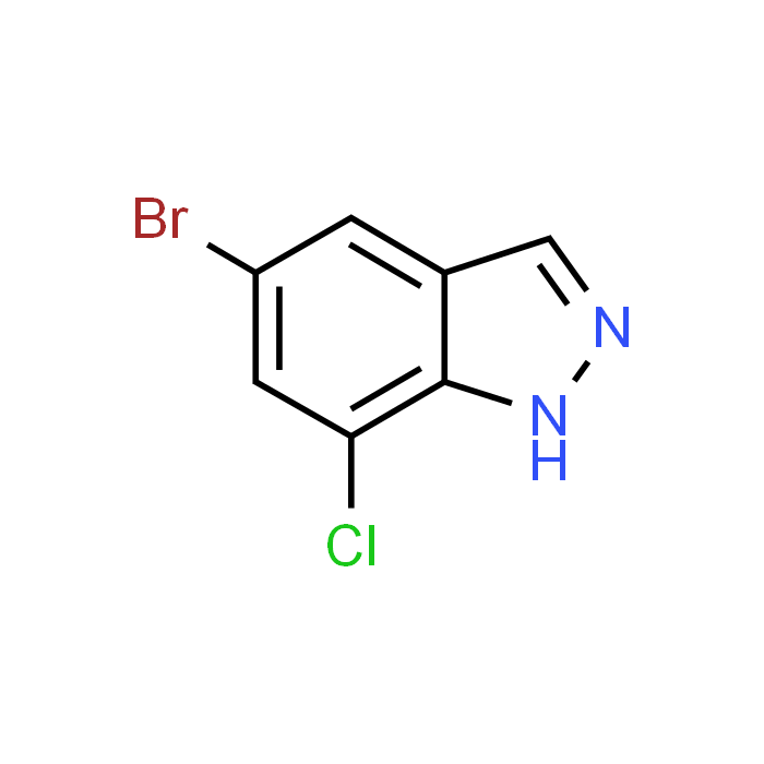 5-Bromo-7-chloro-1H-indazole