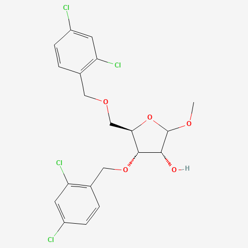 Methyl 3,5-di-O-(2,4-dichlorobenzyl)-D-ribofuranoside