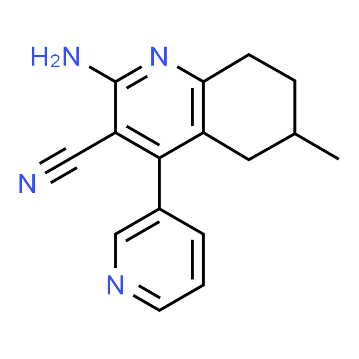 2-Amino-6-methyl-4-(pyridin-3-yl)-5,6,7,8-tetrahydroquinoline-3-carbonitrile