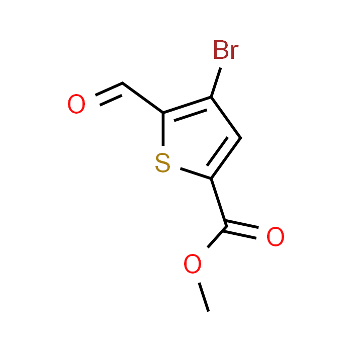 Methyl 4-bromo-5-formylthiophene-2-carboxylate