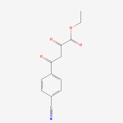 Ethyl 4-(4-cyanophenyl)-2,4-dioxobutanoate
