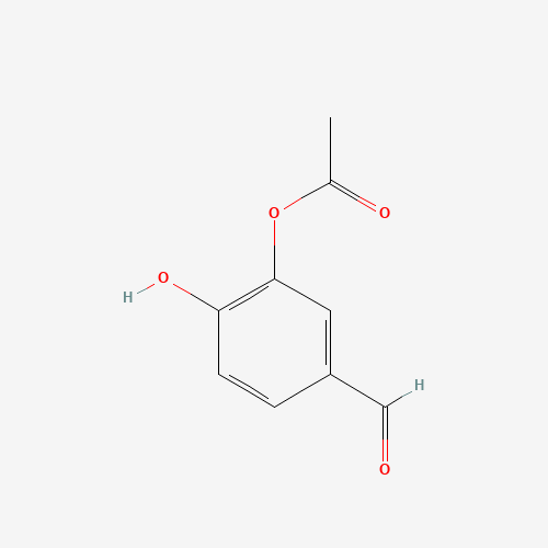 5-Formyl-2-hydroxyphenyl acetate