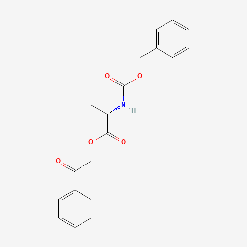 2-Oxo-2-phenylethyl ((benzyloxy)carbonyl)-L-alaninate