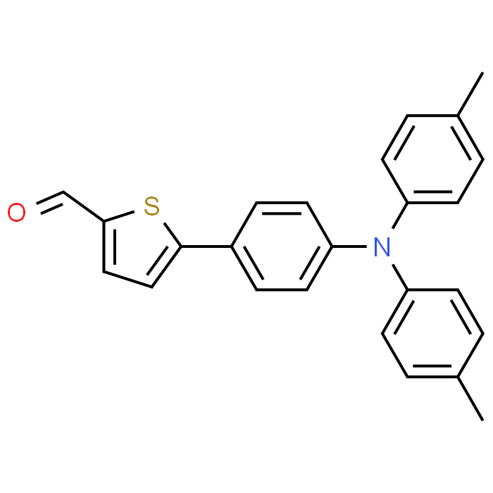 5-(4-(Di-p-tolylamino)phenyl)thiophene-2-carbaldehyde
