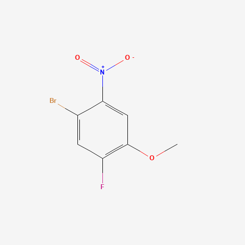 1-Bromo-5-fluoro-4-methoxy-2-nitrobenzene