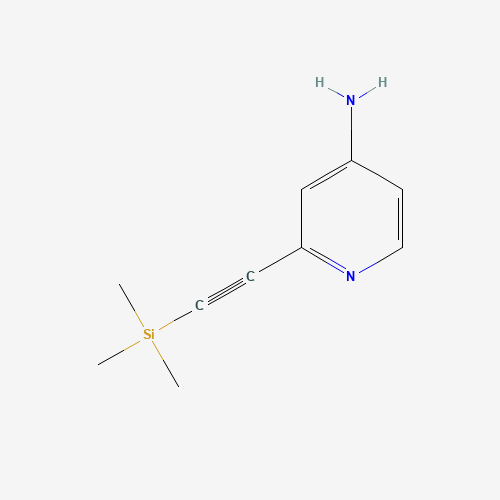 2-((Trimethylsilyl)ethynyl)pyridin-4-amine