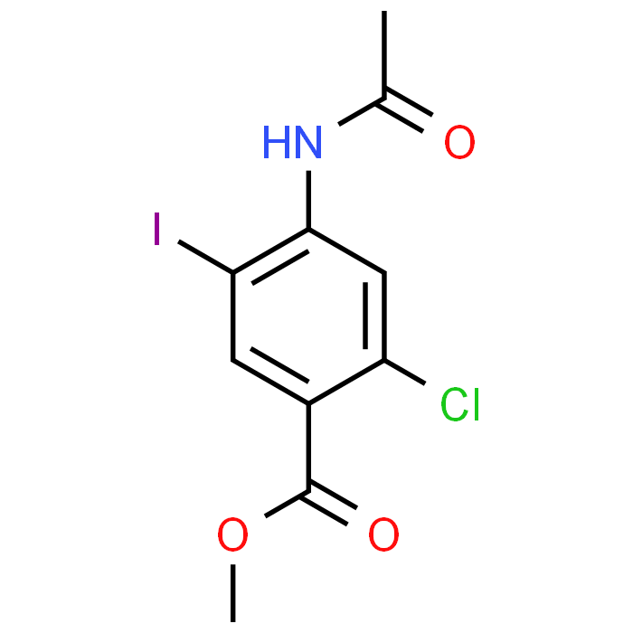 Methyl 4-acetamido-2-chloro-5-iodobenzoate