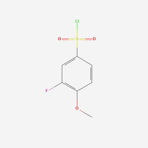 3-Fluoro-4-methoxybenzene-1-sulfonyl chloride