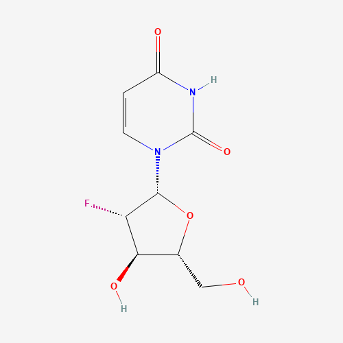 1-(2-Deoxy-2-fluoro-beta-D-arabinofuranosyl)uracil