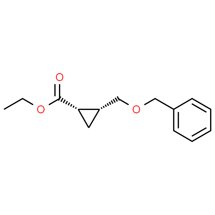 Ethyl (1S,2S)-2-((benzyloxy)methyl)cyclopropane-1-carboxylate