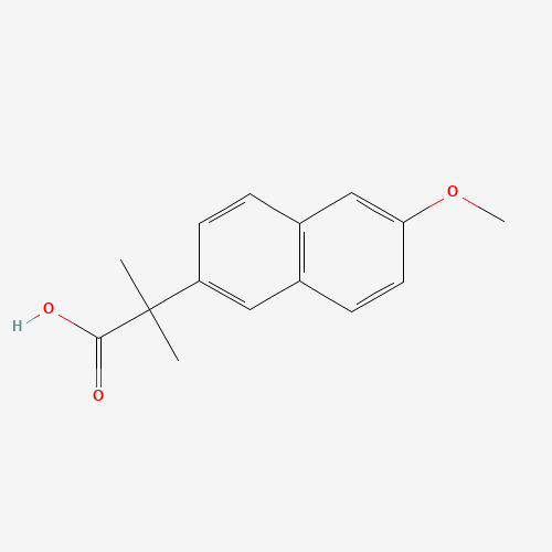 2-(6-Methoxynaphthalen-2-yl)-2-methylpropanoic acid