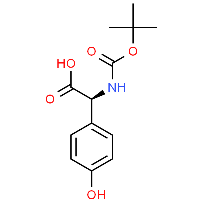 (S)-2-((tert-Butoxycarbonyl)amino)-2-(4-hydroxyphenyl)acetic acid