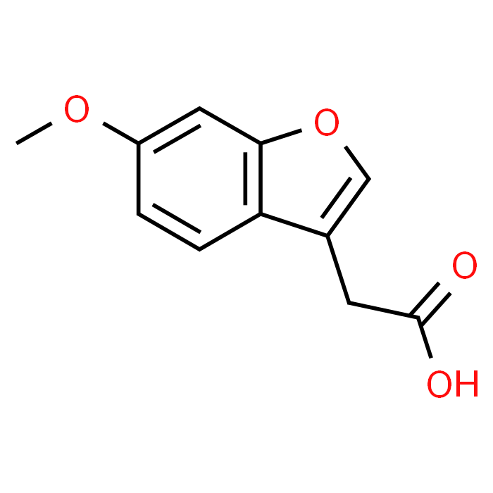 2-(6-Methoxybenzofuran-3-yl)acetic acid