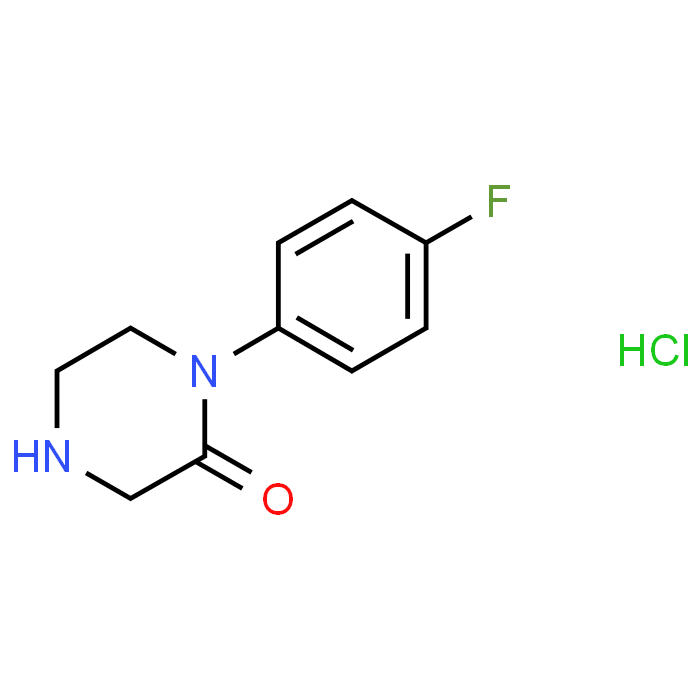 1-(4-Fluorophenyl)piperazin-2-one hydrochloride
