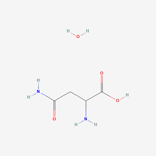 2,4-Diamino-4-oxobutanoic acid hydrate