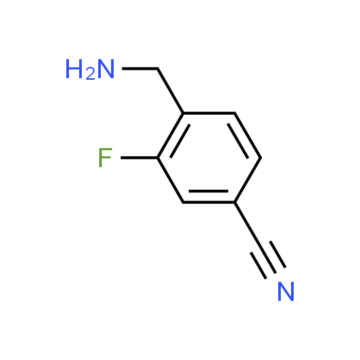 4-(Aminomethyl)-3-fluorobenzonitrile