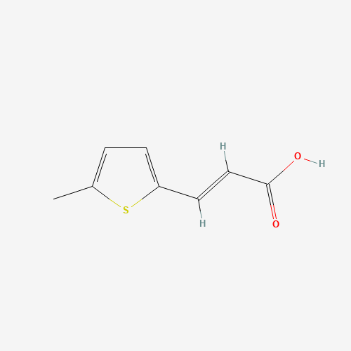 2-Propenoic acid, 3-(5-methyl-2-thienyl)-, (E)-