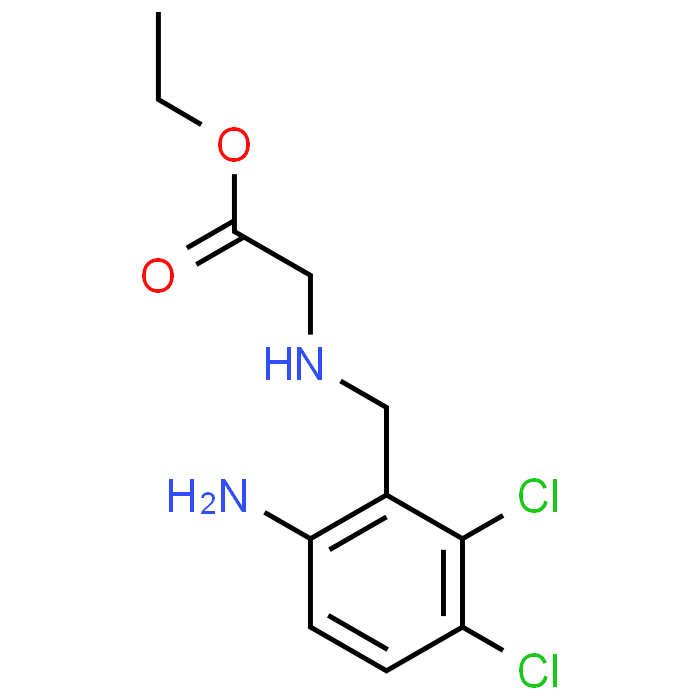 Ethyl 2-((6-amino-2,3-dichlorobenzyl)amino)acetate