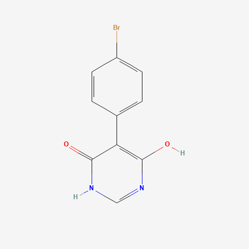 5-(4-Bromophenyl)-6-hydroxypyrimidin-4(1H)-one
