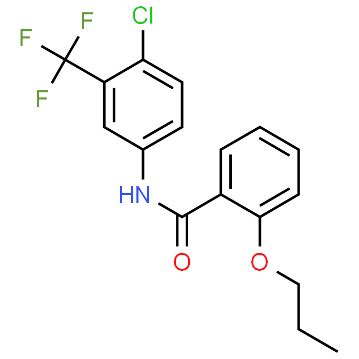 N-(4-Chloro-3-(trifluoromethyl)phenyl)-2-propoxybenzamide