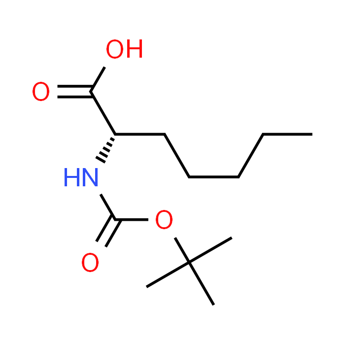 (S)-2-((tert-Butoxycarbonyl)amino)heptanoic acid