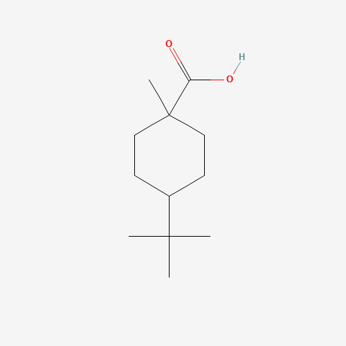 4-tert-Butyl-1-methylcyclohexane-1-carboxylic acid