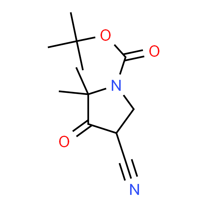 tert-Butyl 4-cyano-3-hydroxy-2,2-dimethyl-2,5-dihydro-1H-pyrrole-1-carboxylate