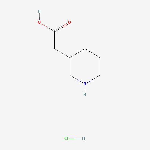 2-(Piperidin-3-yl)acetic acid hydrochloride