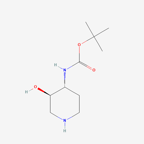 tert-Butyl ((3R,4R)-3-hydroxypiperidin-4-yl)carbamate