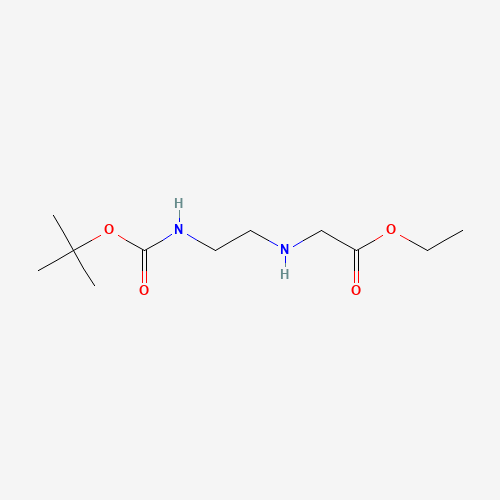 Ethyl 2-((2-((tert-butoxycarbonyl)amino)ethyl)amino)acetate