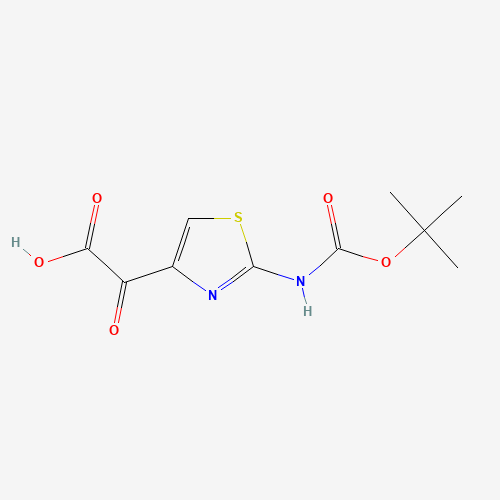 2-(2-((tert-Butoxycarbonyl)amino)thiazol-4-yl)-2-oxoacetic acid
