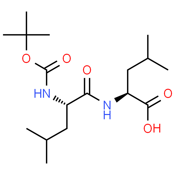 (S)-2-((S)-2-((tert-Butoxycarbonyl)amino)-4-methylpentanamido)-4-methylpentanoic acid