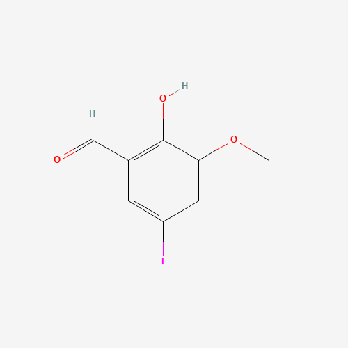 2-Hydroxy-5-iodo-3-methoxybenzaldehyde