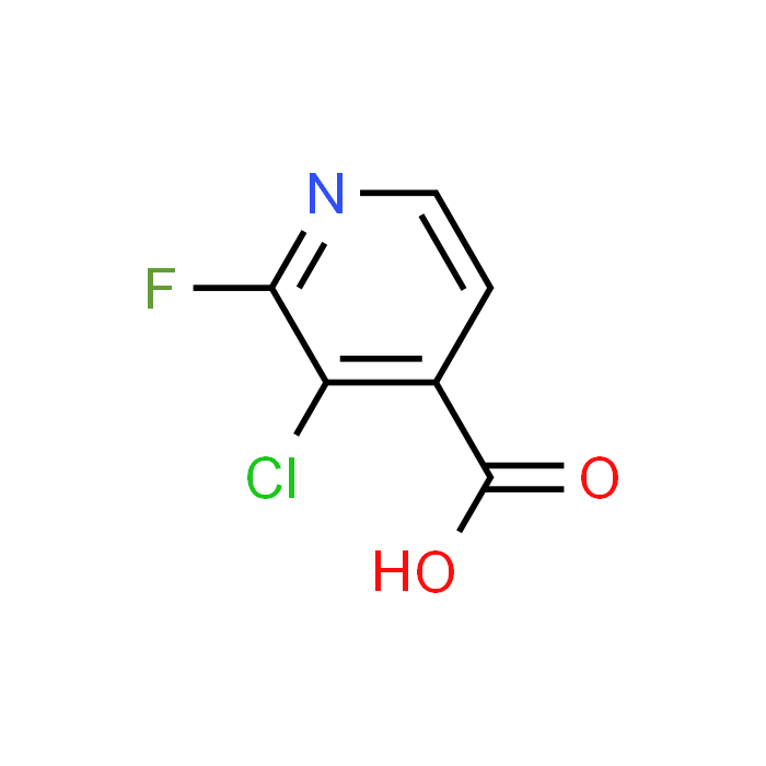 3-Chloro-2-fluoroisonicotinic acid