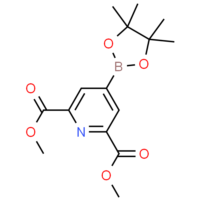 Dimethyl 4-(4,4,5,5-tetramethyl-1,3,2-dioxaborolan-2-yl)pyridine-2,6-dicarboxylate