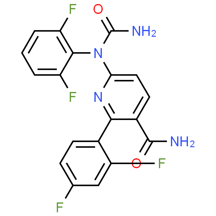 2-(2,4-Difluorophenyl)-6-(1-(2,6-difluorophenyl)ureido)nicotinamide