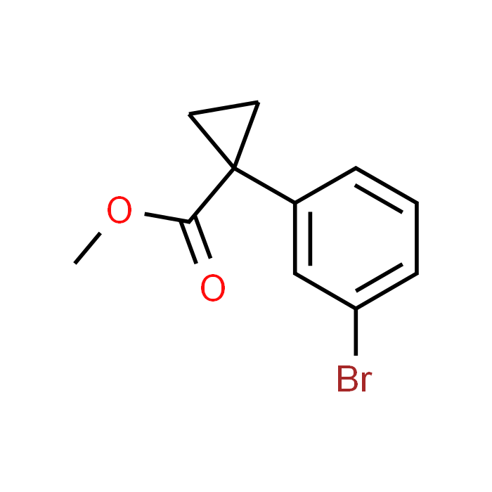 Methyl 1-(3-bromophenyl)cyclopropane-1-carboxylate