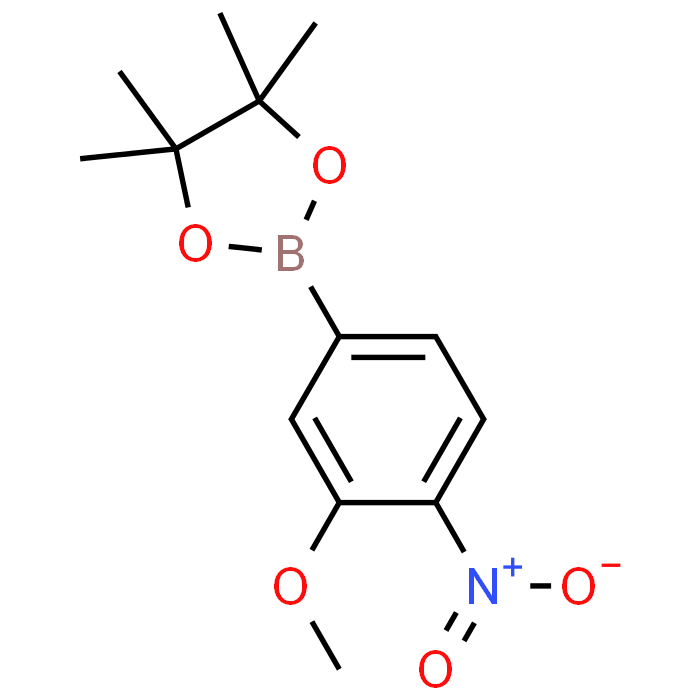 2-(3-Methoxy-4-nitrophenyl)-4,4,5,5-tetramethyl-1,3,2-dioxaborolane