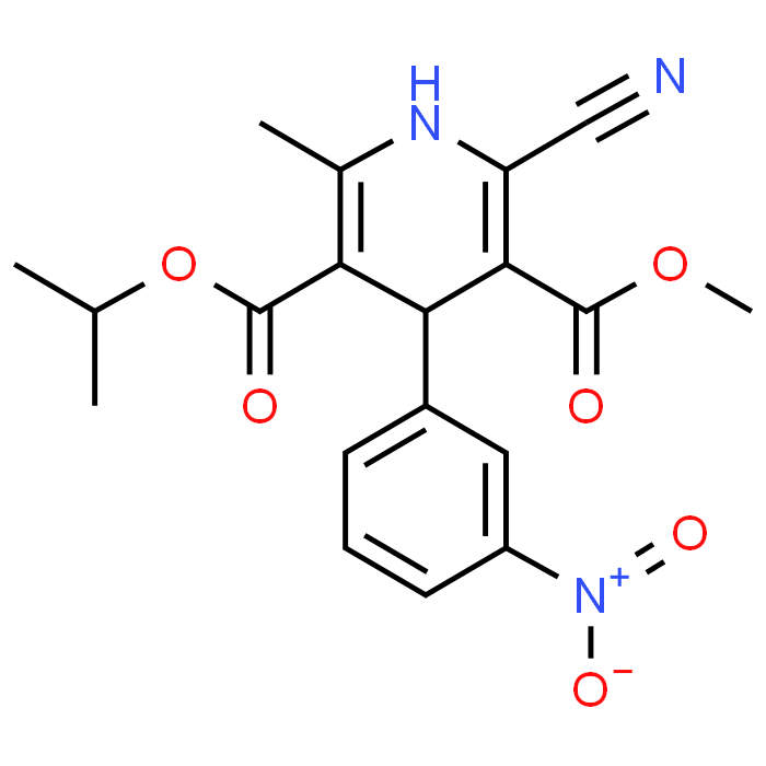 5-Isopropyl 3-methyl 2-cyano-6-methyl-4-(3-nitrophenyl)-1,4-dihydropyridine-3,5-dicarboxylate