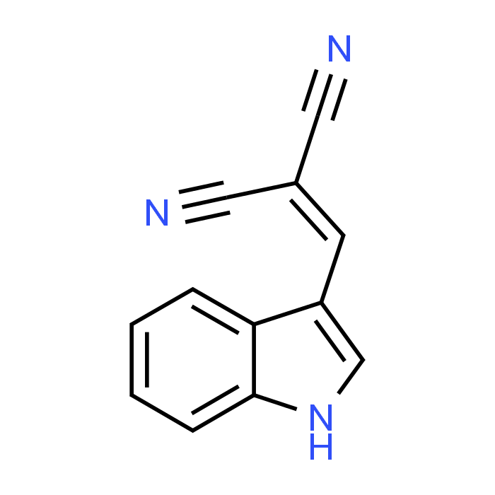 2-((1H-Indol-3-yl)methylene)malononitrile