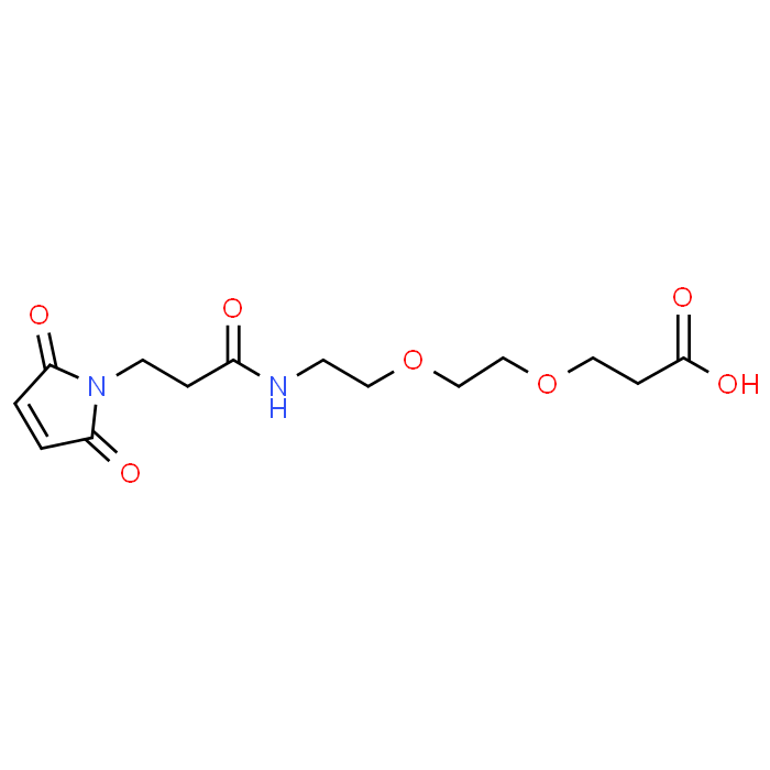 3-(2-(2-(3-(2,5-Dioxo-2,5-dihydro-1H-pyrrol-1-yl)propanamido)ethoxy)ethoxy)propanoic acid