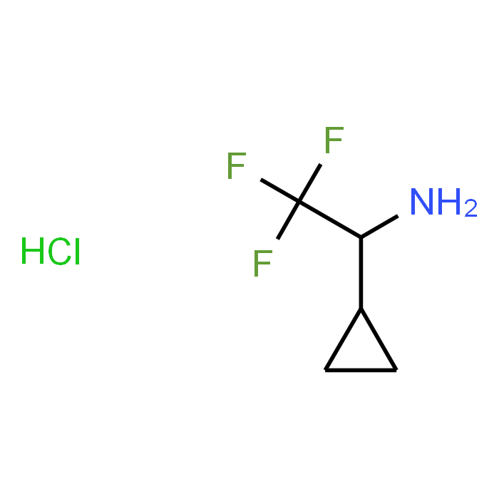 1-Cyclopropyl-2,2,2-trifluoroethanamine hydrochloride
