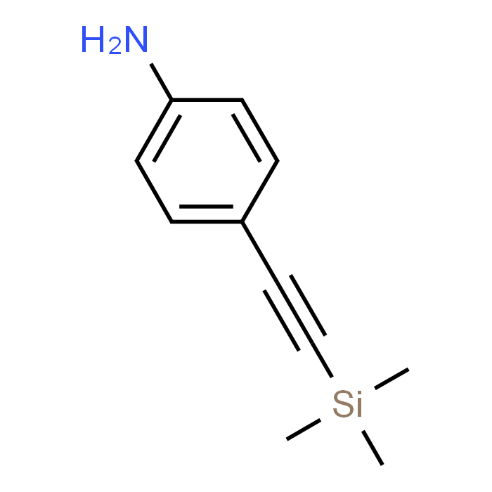 4-((Trimethylsilyl)ethynyl)aniline