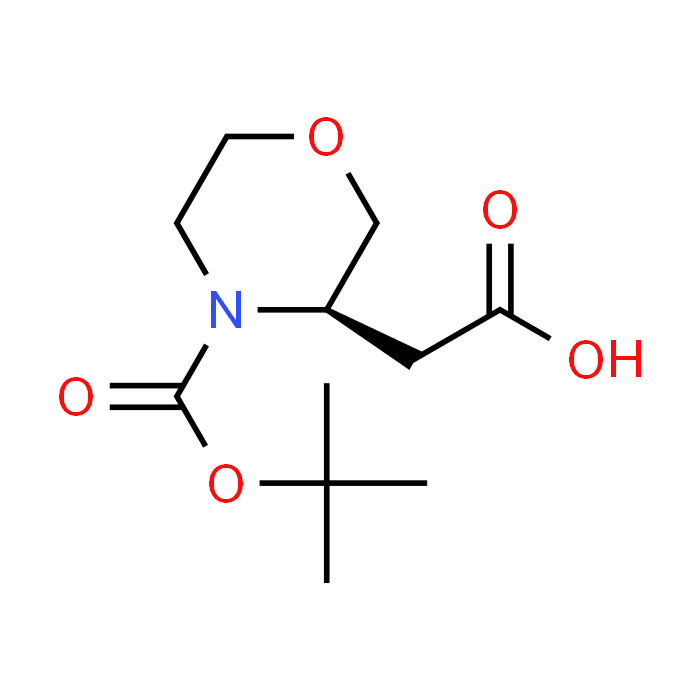 (R)-2-(4-(tert-Butoxycarbonyl)morpholin-3-yl)acetic acid