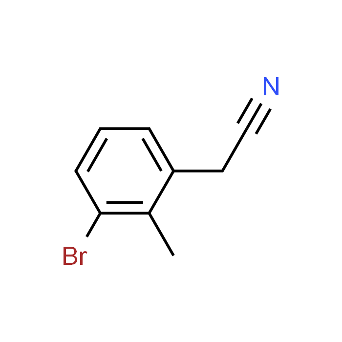 2-(3-Bromo-2-methylphenyl)acetonitrile - Achmem