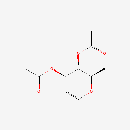 (2R,3R,4R)-2-Methyl-3,4-dihydro-2H-pyran-3,4-diyl diacetate