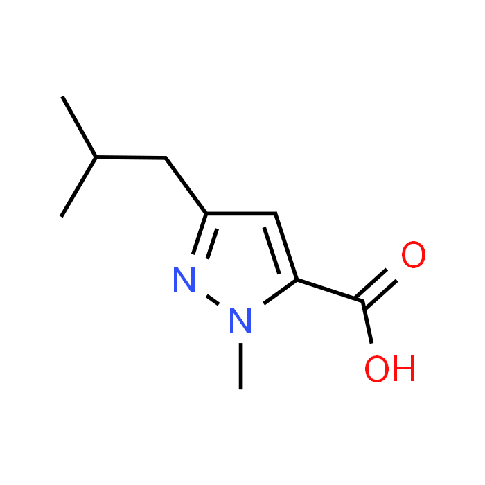 3-Isobutyl-1-methyl-1H-pyrazole-5-carboxylic acid