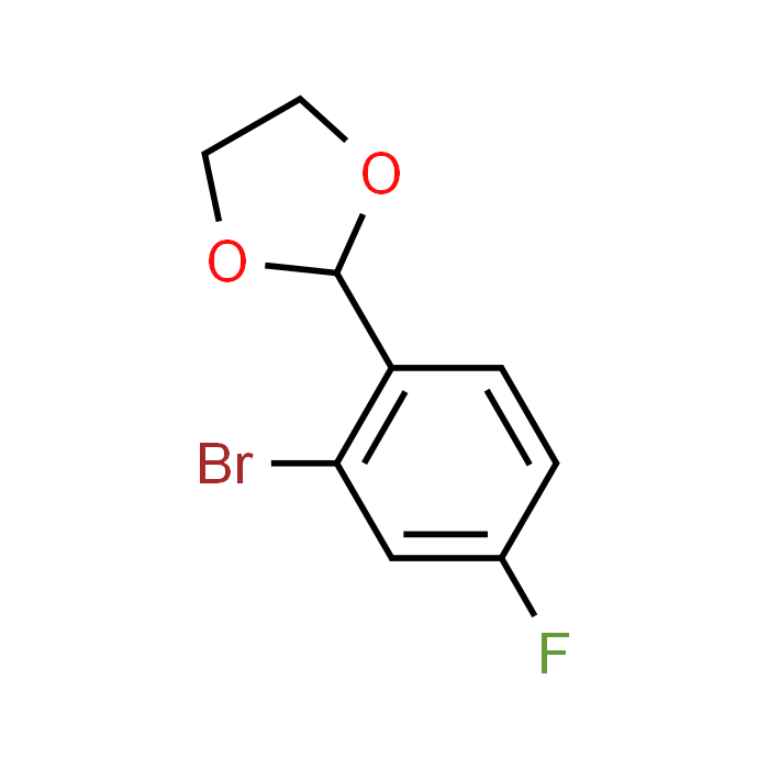 2-(2-Bromo-4-fluorophenyl)-1,3-dioxolane