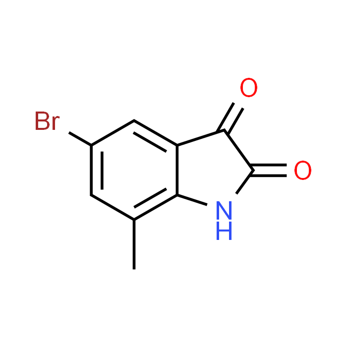 5-Bromo-7-methylindoline-2,3-dione